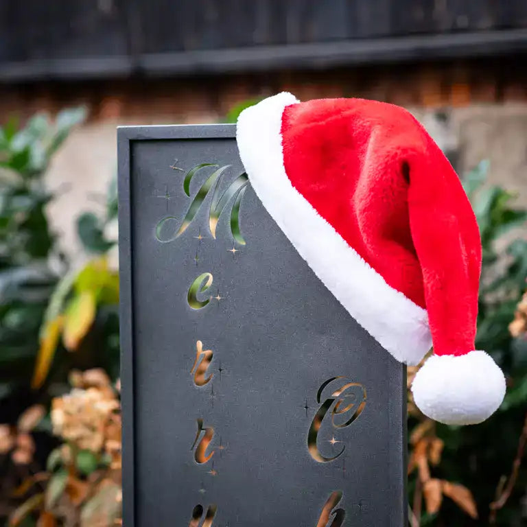 Panel Świąteczny „Wesołych Świąt” Srebro Brokat - 120×30 cm - zdjęcie 5 - Kapaga