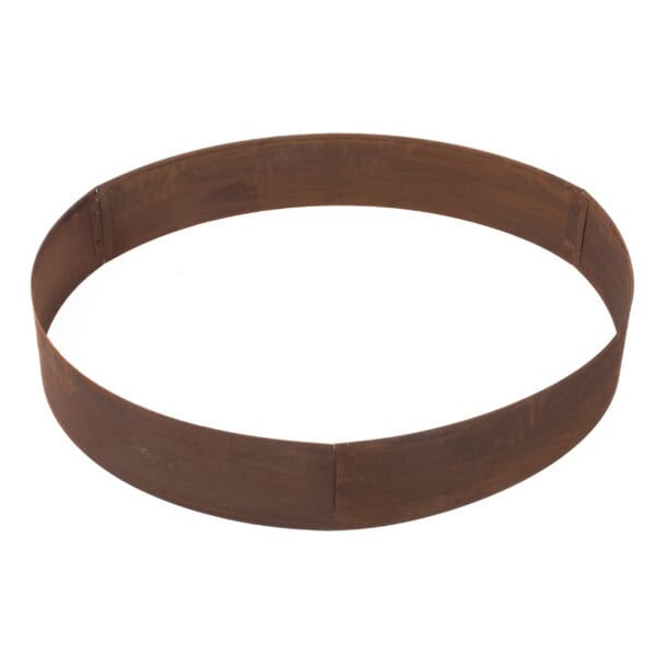 Stalowe Obrzeże Trawnikowe Corten 100×15 cm - Elastyczne i Trwałe - zdjęcie 6 - Kapaga