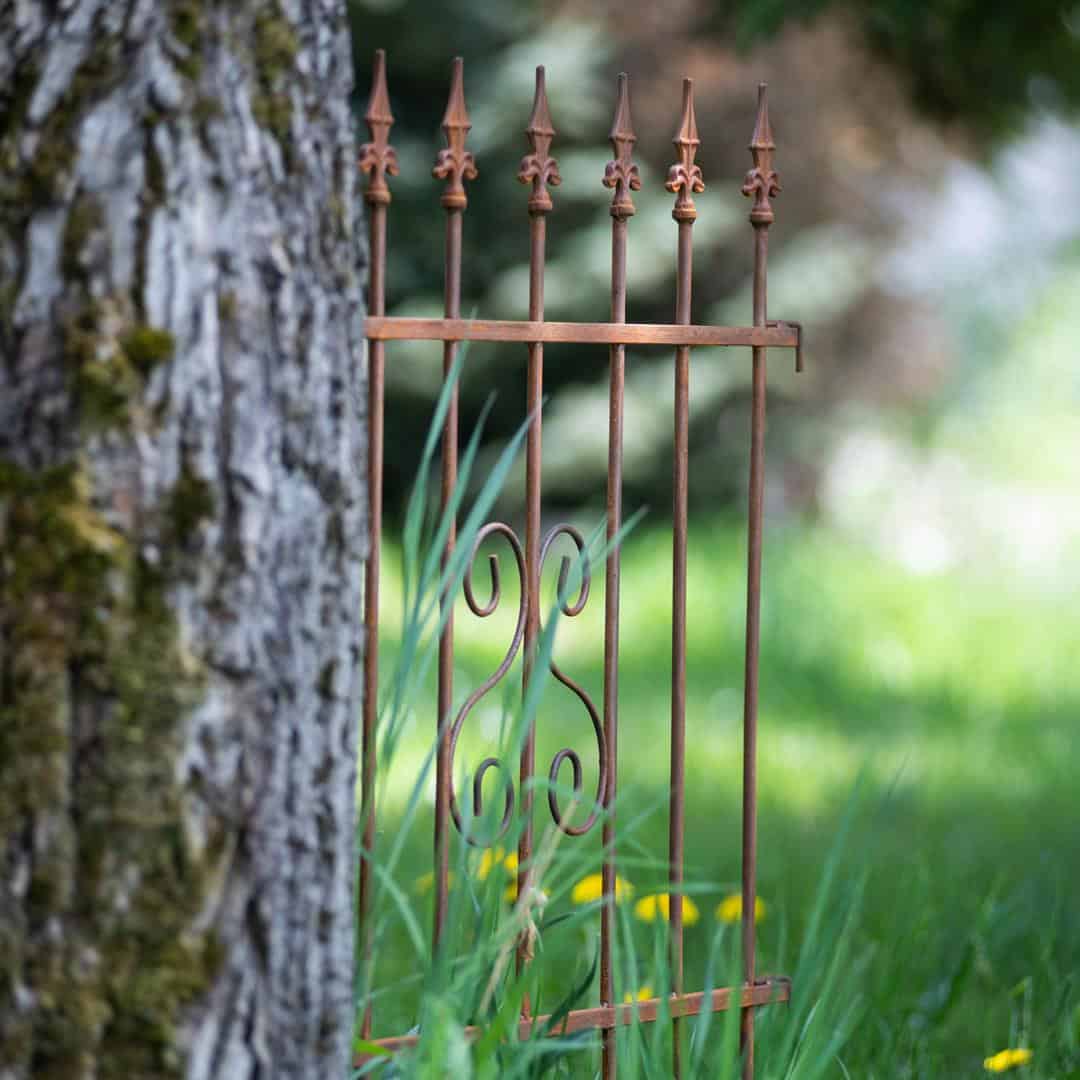 Rdzawy Płotek Ogrodowy Corten 81×95 cm - Trwała, Stylowa Dekoracja - Kapaga