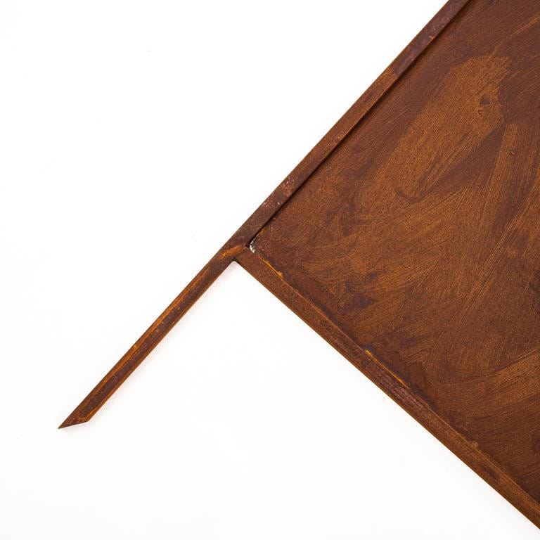 Panel Ogrodowy Corten - Parawan z Trawą Pampasową 160 x 50 cm - zdjęcie 3 - Kapaga