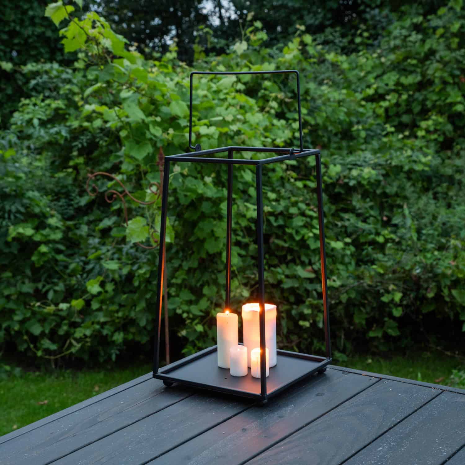 Lampion Czarny w Stylu Loft - Designerskie Oświetlenie - zdjęcie 9 - Kapaga