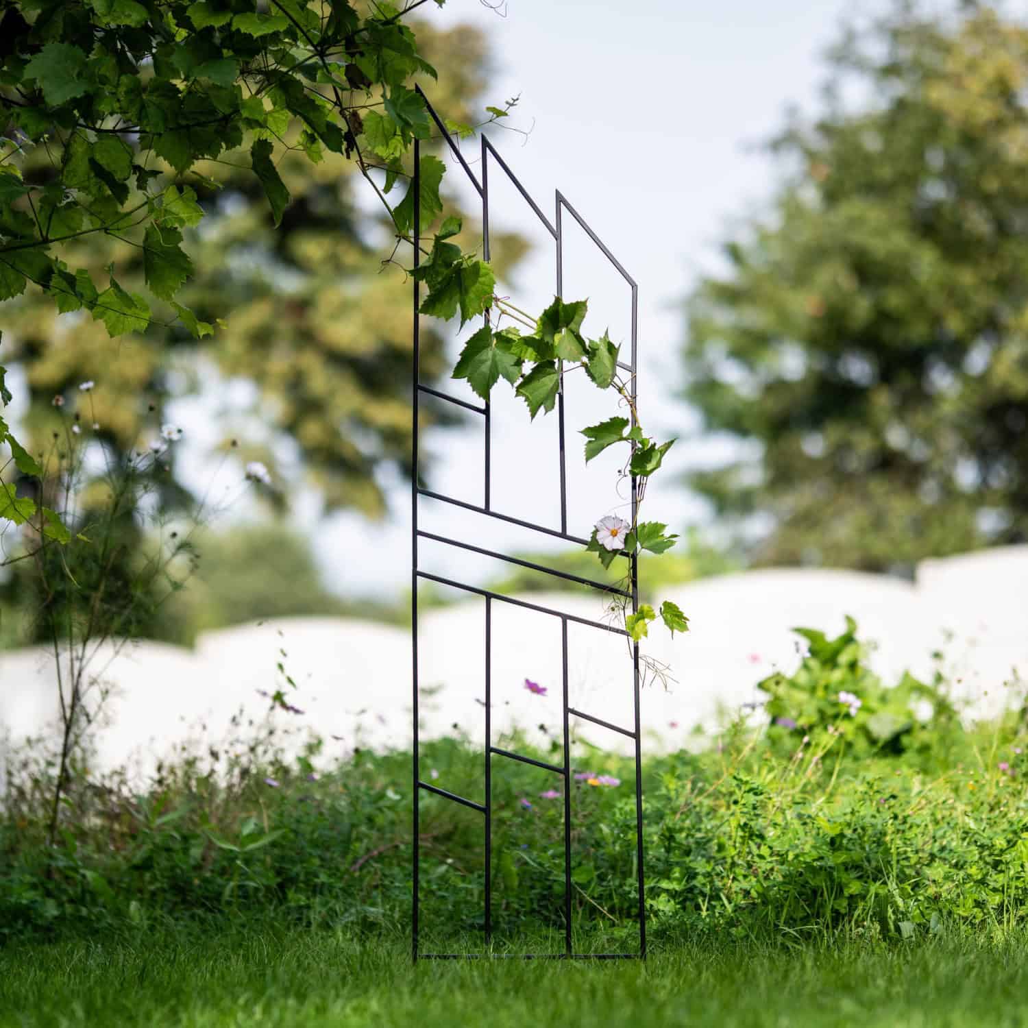Pergola Ogrodowa Krata 200 cm - Metalowa Podpora do Pnączy i Krzewów - zdjęcie 11 - Kapaga