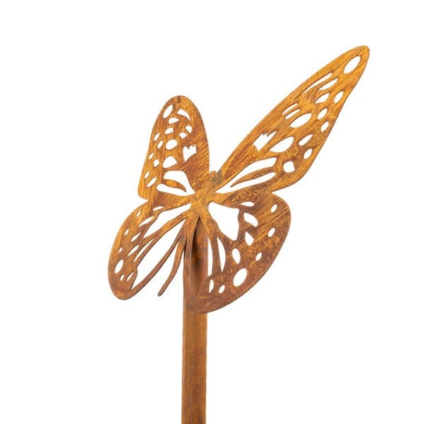 Rustykalna Dekoracja Ogrodowa - Metalowy Motyl do Wbicia, 40 cm - zdjęcie 3 - Kapaga
