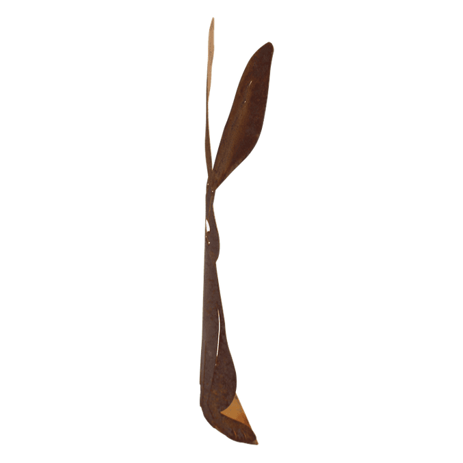 Metalowy Zając Wielkanocny 3D Corten 55 cm - Ozdoba na Stół i Ogród - zdjęcie 3 - Kapaga