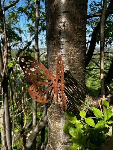 Motyl Ogrodowy Dekoracja - Wiosenna Stojąca Dekoracja do Wbicia 20 cm - Kapaga