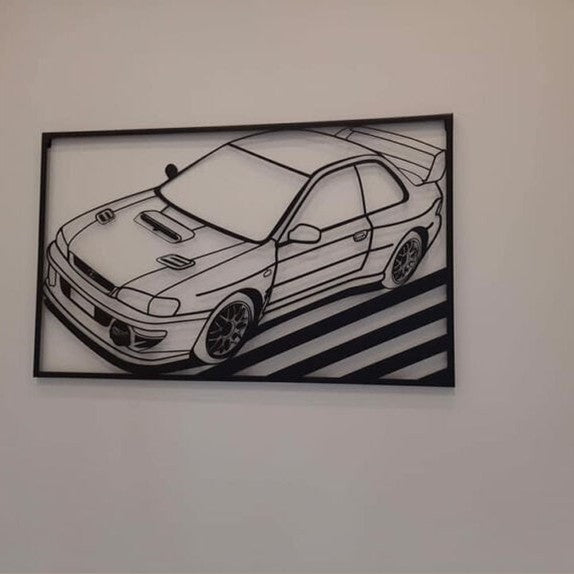 Panel Ścienny Subaru Impreza - Dodaj Rajdowy Styl do Wnętrza - zdjęcie 2 - Kapaga