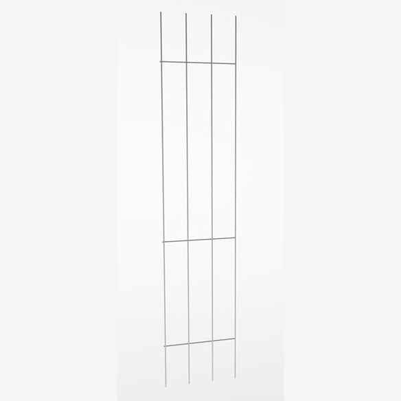 Czarna Metalowa Kratka do Roślin Pnących 150 cm - Zestaw 3 Sztuk, Róży, Winogrono - zdjęcie 7 - Kapaga