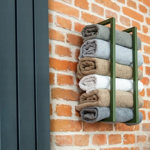 Loftowy Wieszak Ścienny na Ręczniki - Nowoczesny Design i Funkcjonalność 55 cm - zdjęcie 2 - Kapaga