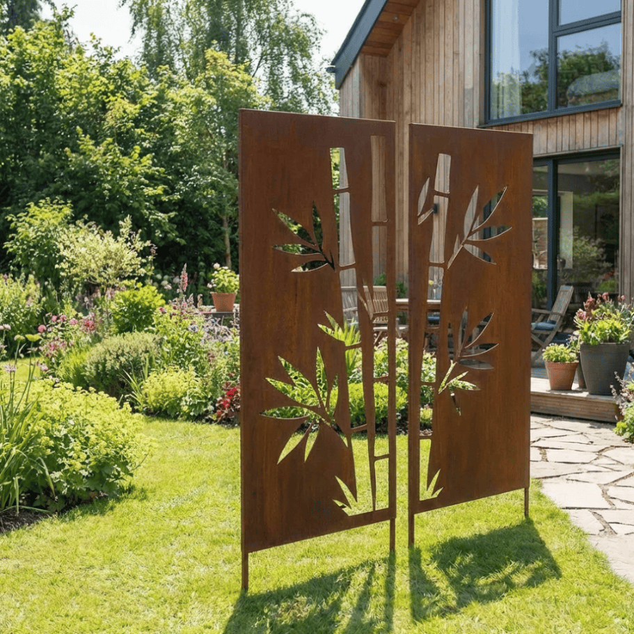 Komplet 2 paneli dekoracyjnych - Motyw bambusa - zdjęcie 2 - Kapaga