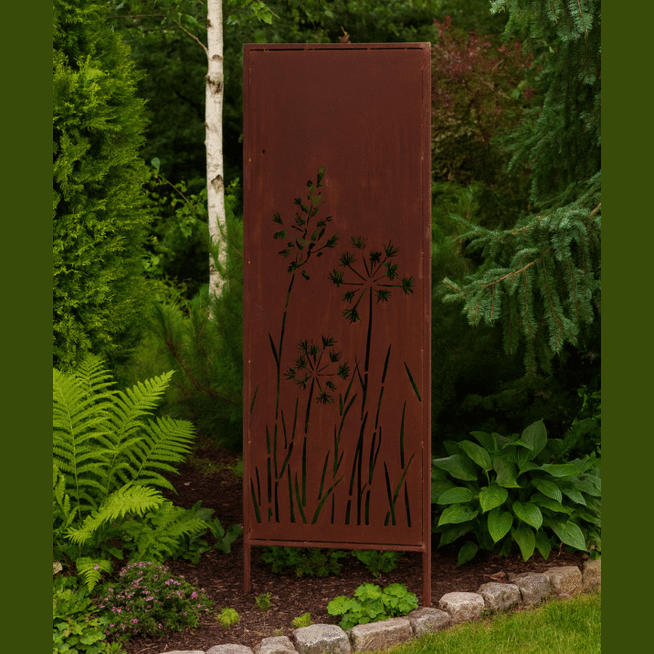 Dekoracja "Trawy i Rozwiłki" 160×50 cm - Elegancja w Prostocie - Kapaga