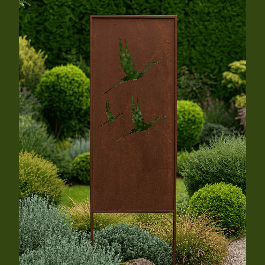 Panel "Trzy Latające Ptaki" 160×50 cm - Symbol Wolności - Kapaga