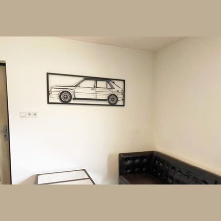 Lancia Delta Integrale HF - Metalowy Panel Dekoracyjny Ścienny dla Miłośników Motoryzacji - zdjęcie 2 - Kapaga