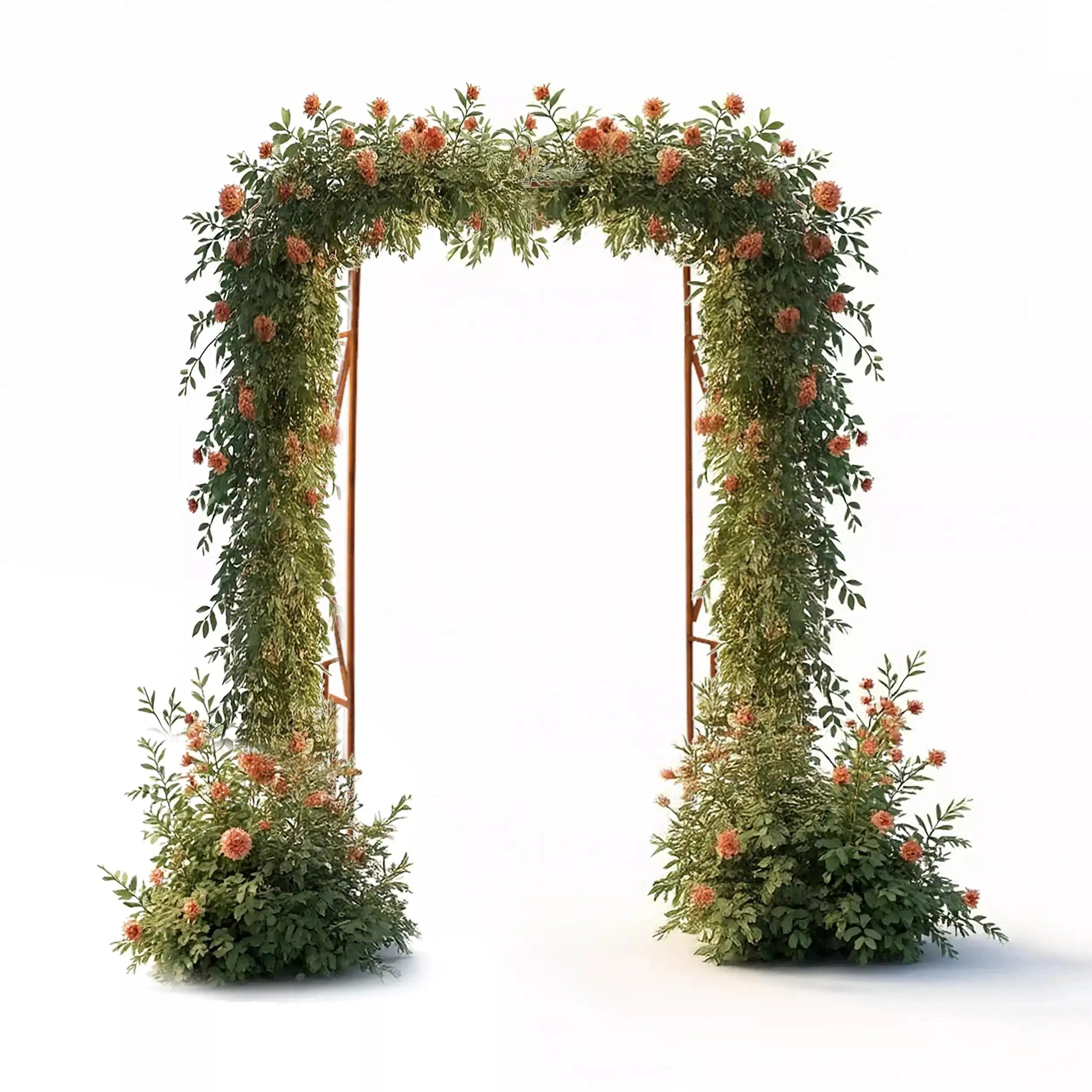 Pergola Ogrodowa - Metalowa, Naturalna Rdza, 220 cm do Róży, Bluszczu - zdjęcie 2 - Kapaga