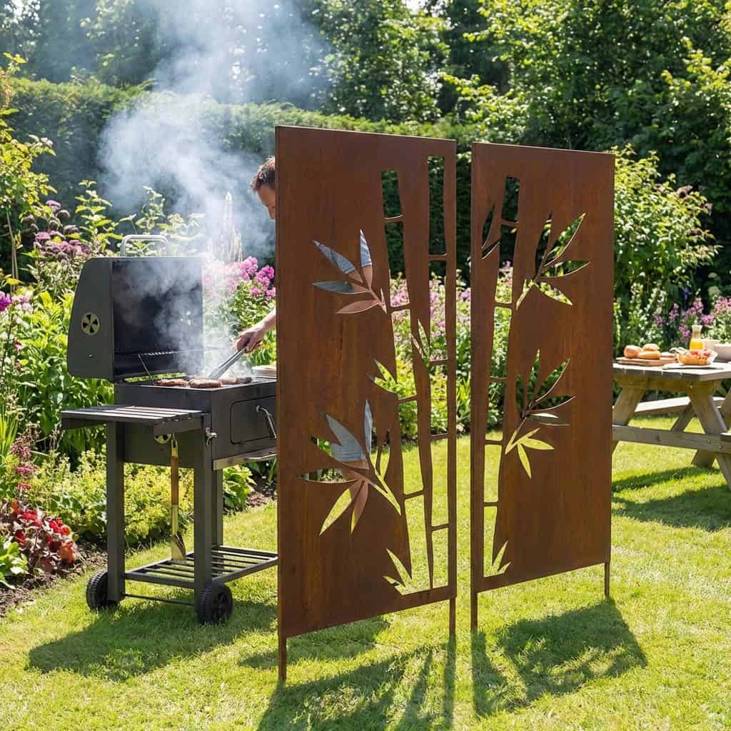 Komplet 2 paneli dekoracyjnych - Motyw bambusa - zdjęcie 4 - Kapaga