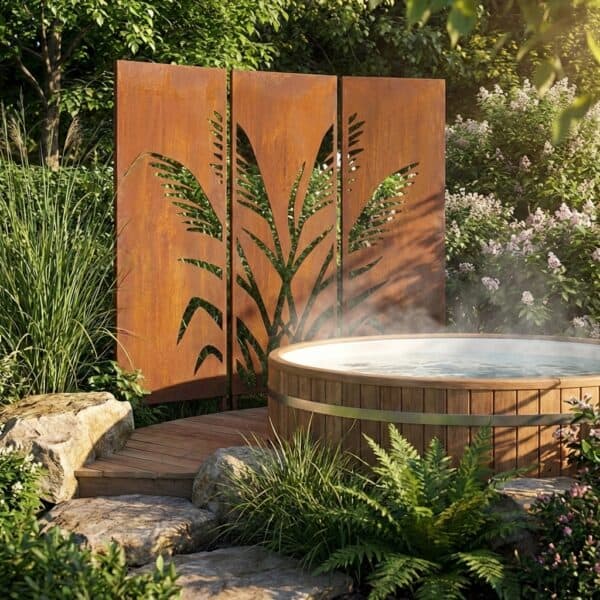 Komplet paneli dekoracyjnych - Motyw trzciny - Kapaga