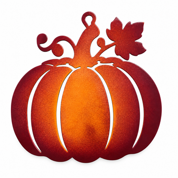 Metalowa zawieszka DYNIA – kolorowa ozdoba jesienna i halloweenowa