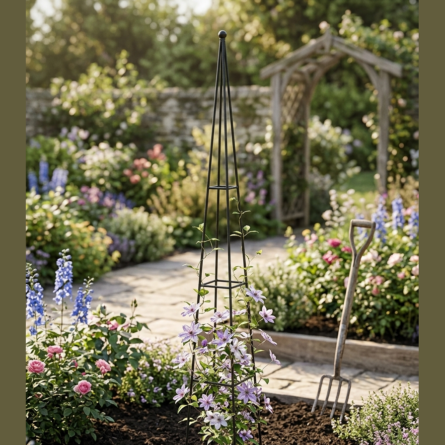 Pergola ogrodowa piramida różne rozmiary – zdjęcie 1