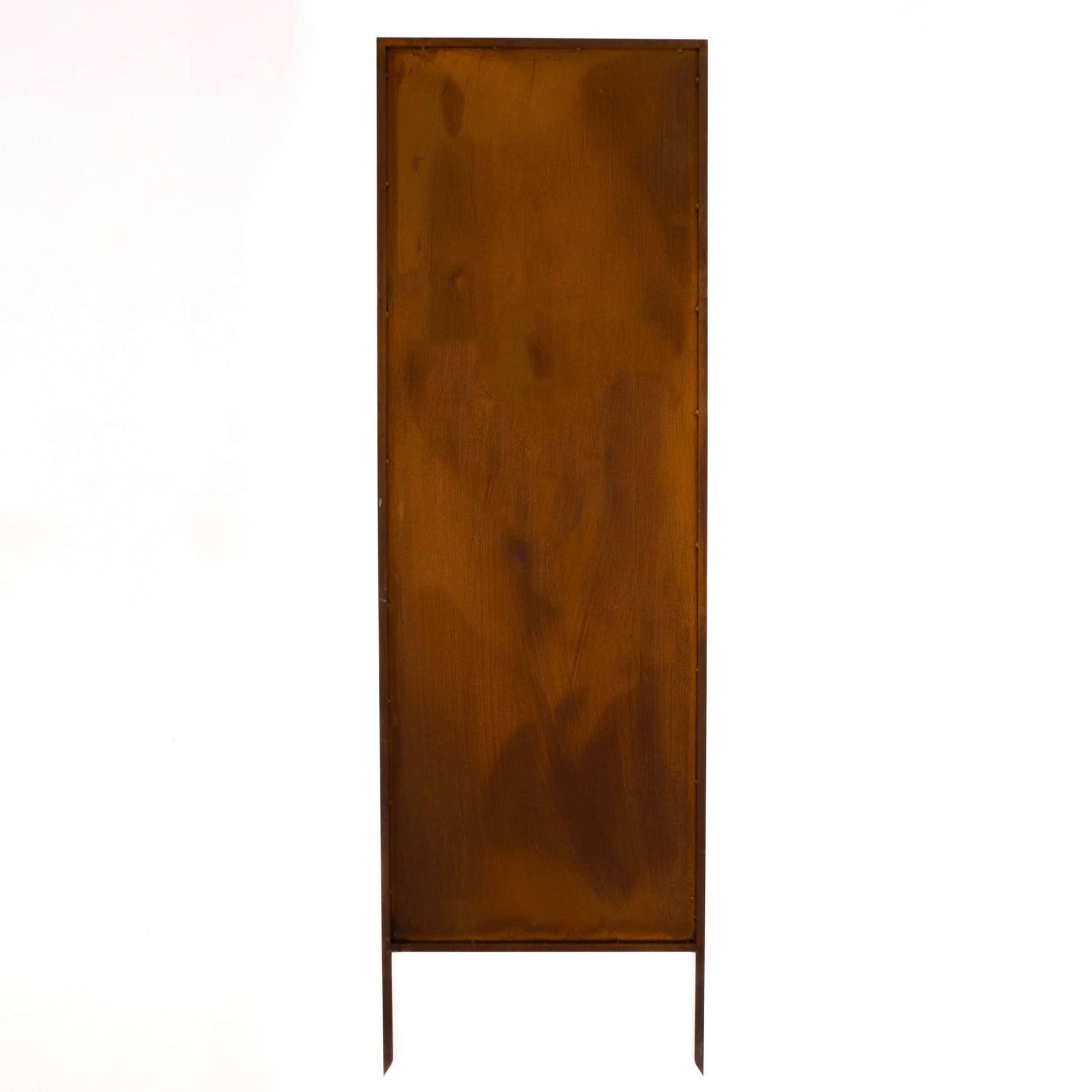 Panel Ogrodowy Corten 160×50 cm - Parawan Osłonowy Pełny, Ochrona i Dekoracja - zdjęcie 4 - Kapaga