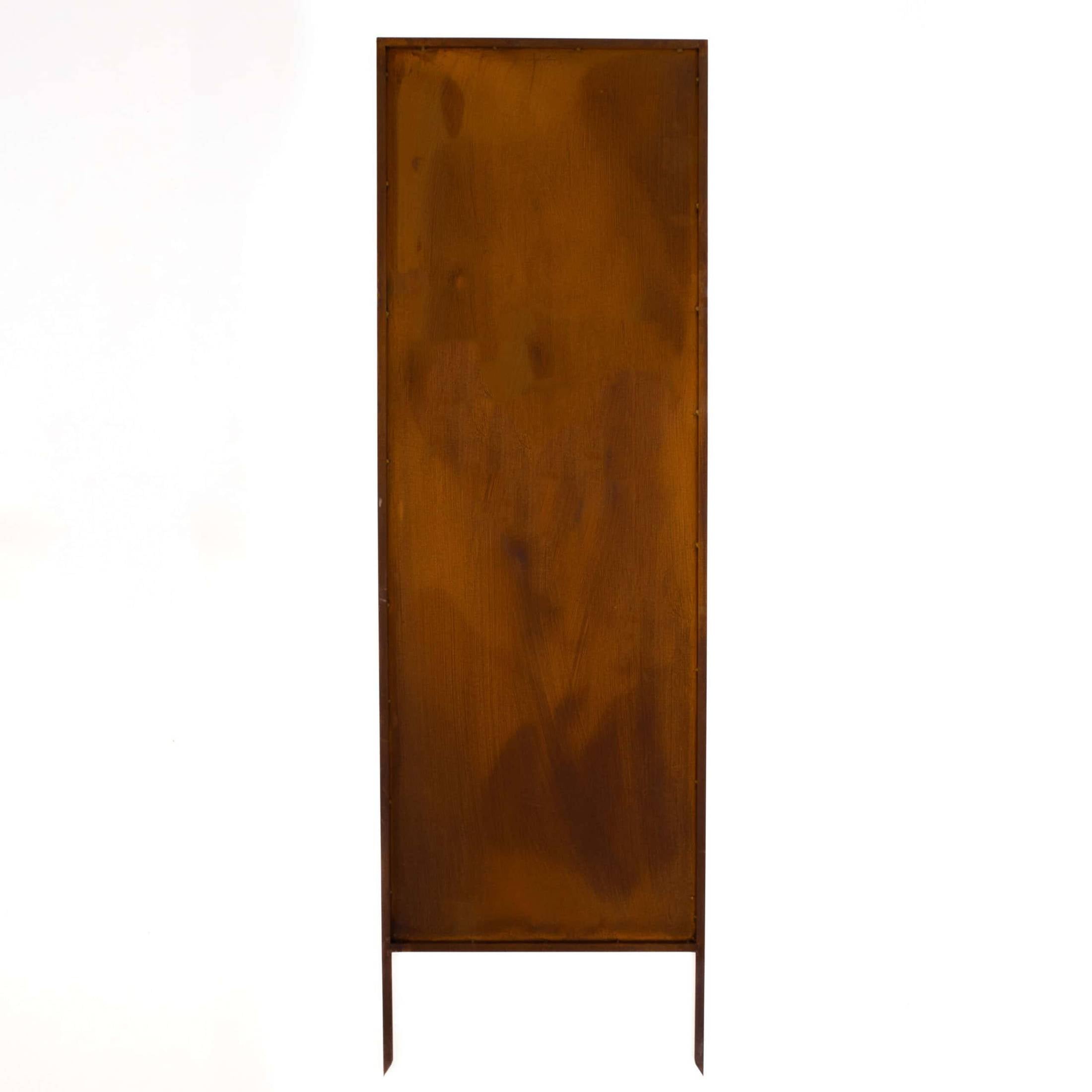 Panel Ogrodowy Corten 160×50 cm - Parawan Osłonowy Pełny, Ochrona i Dekoracja - zdjęcie 4 - Kapaga