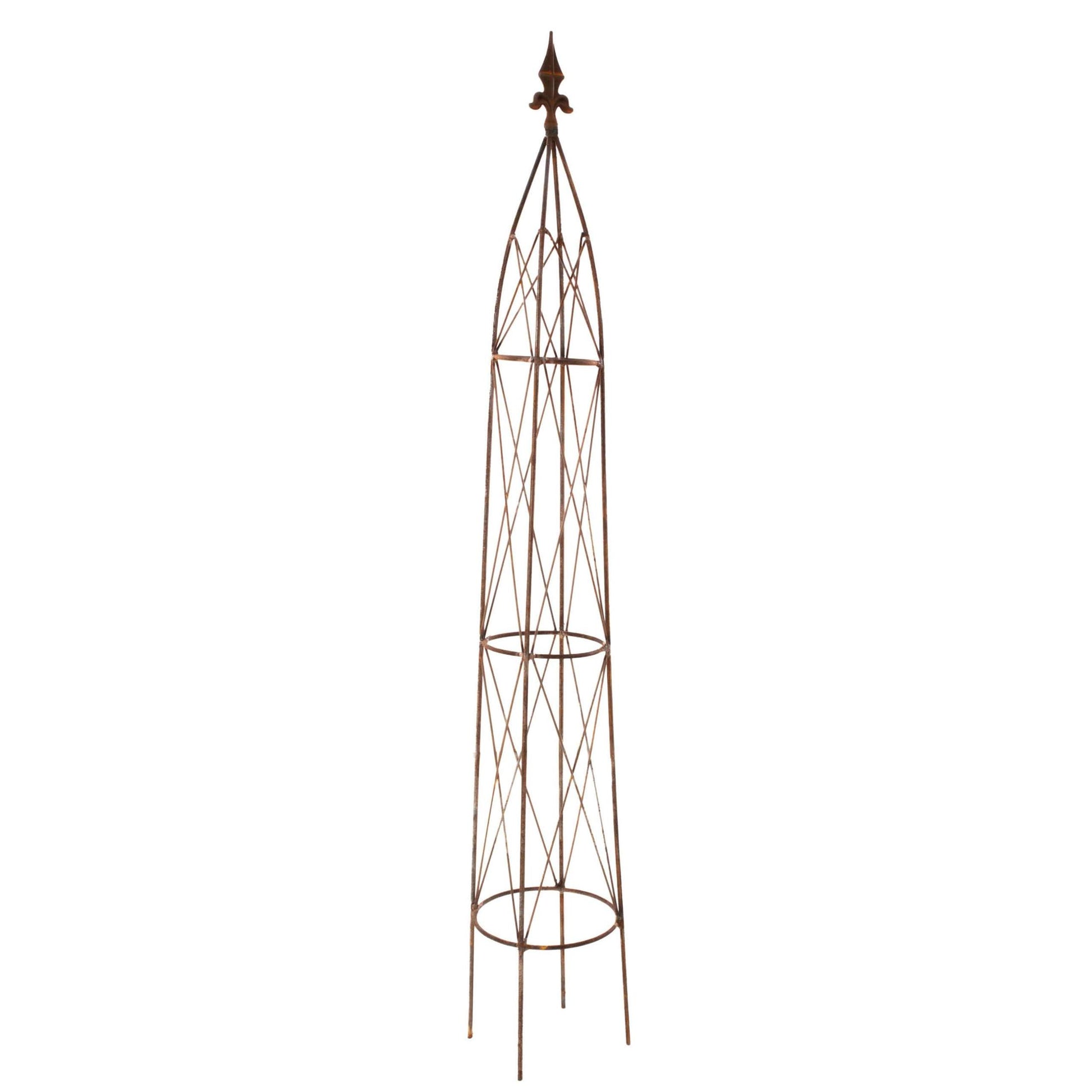 Metalowy Obelisk Piramida Pergola do Róż - Różne wysokości - zdjęcie 6 - Kapaga