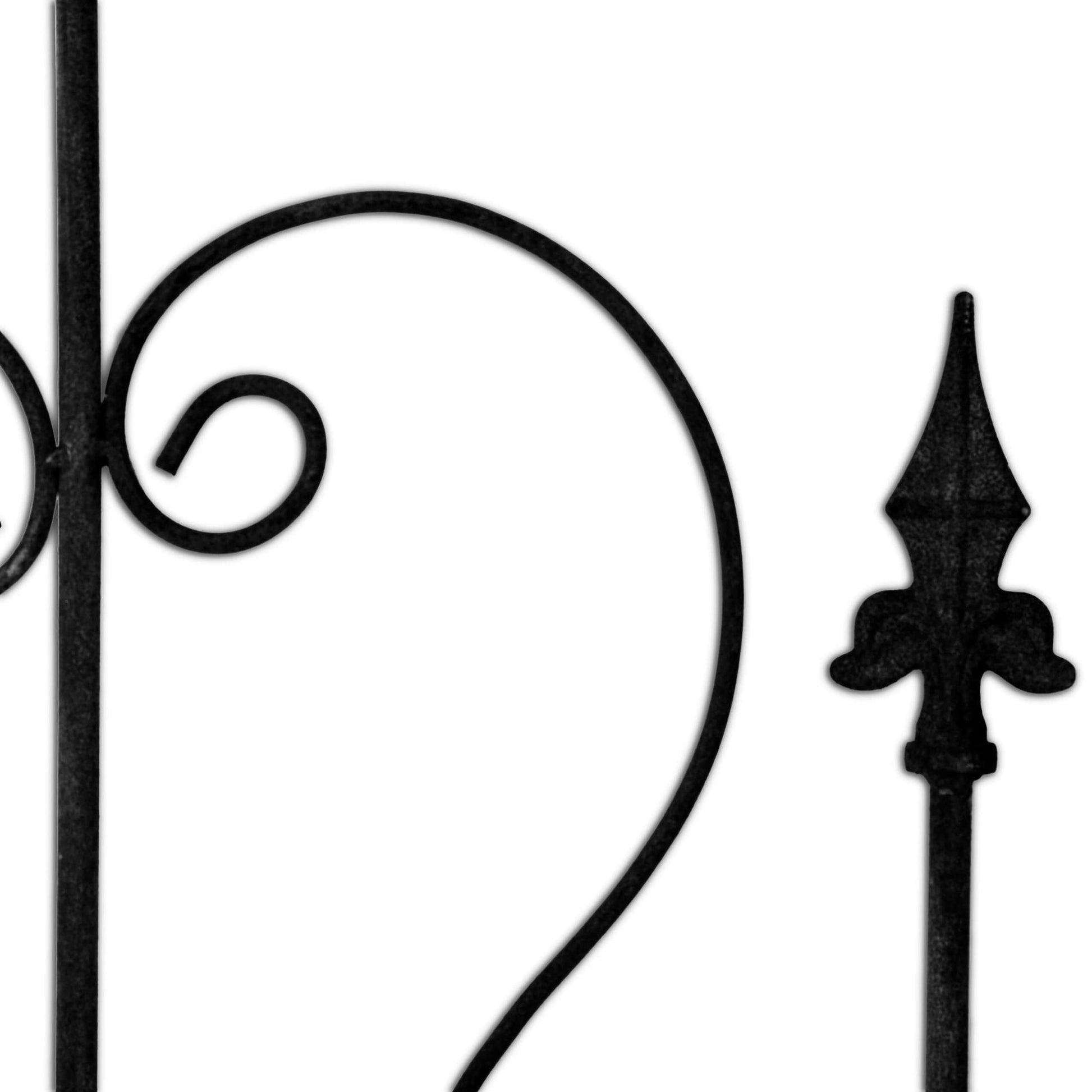 Metalowy Trejaż Ogrodowy 150 cm - Wsparcie dla Róż i Roślin Pnących - zdjęcie 9 - Kapaga