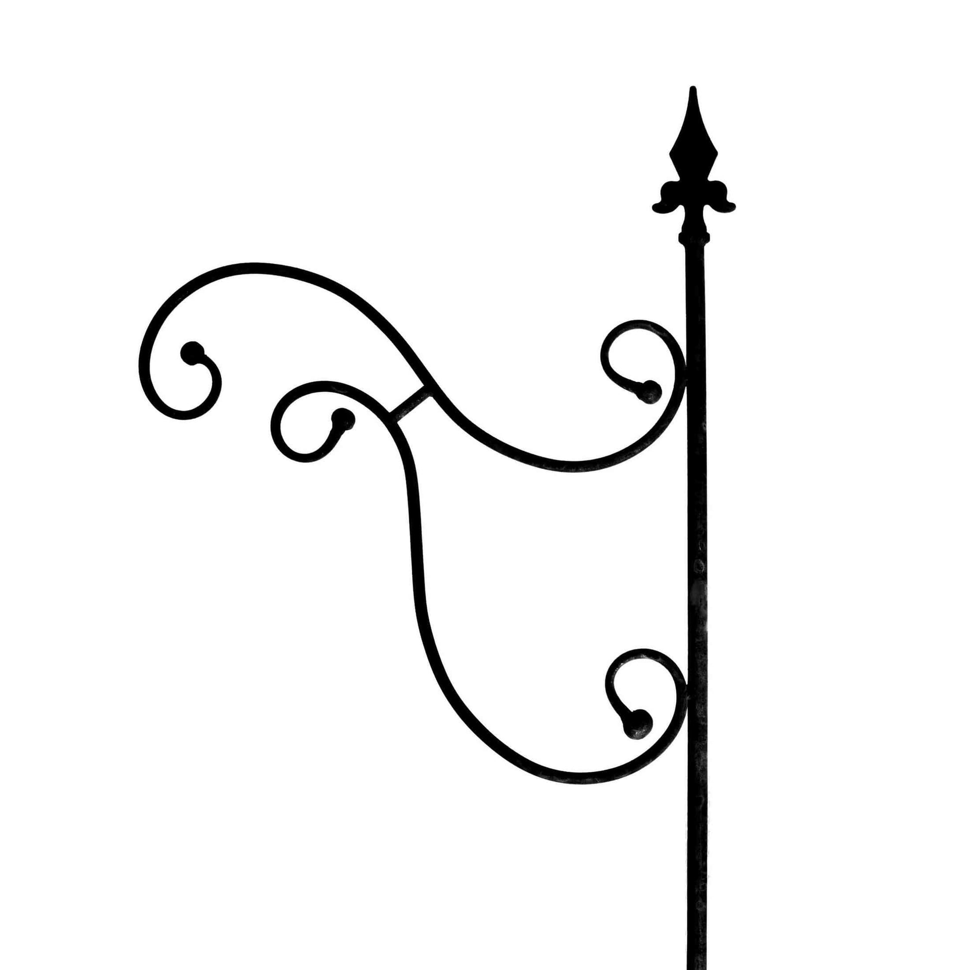 Hak Ogrodowy - Wieszak na Kwiaty, Donice i Lampiony - 220 cm - zdjęcie 10 - Kapaga