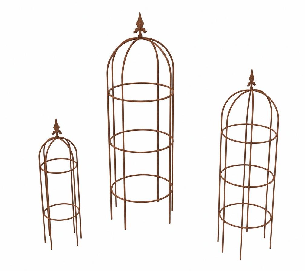 Metalowa pergola ‘Róże’ – Elegancki trejaż ogrodowy - Różne rozmiary